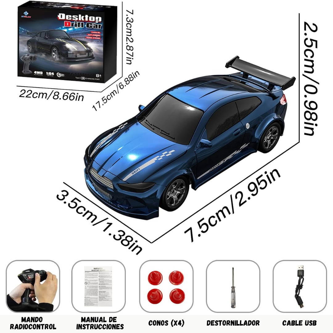 Mini Coche RC con Accesorios